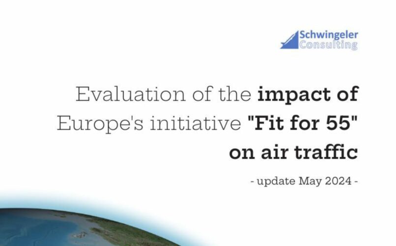 Evaluation of the impact of Europe´s initiative “Fit for 55” on air traffic