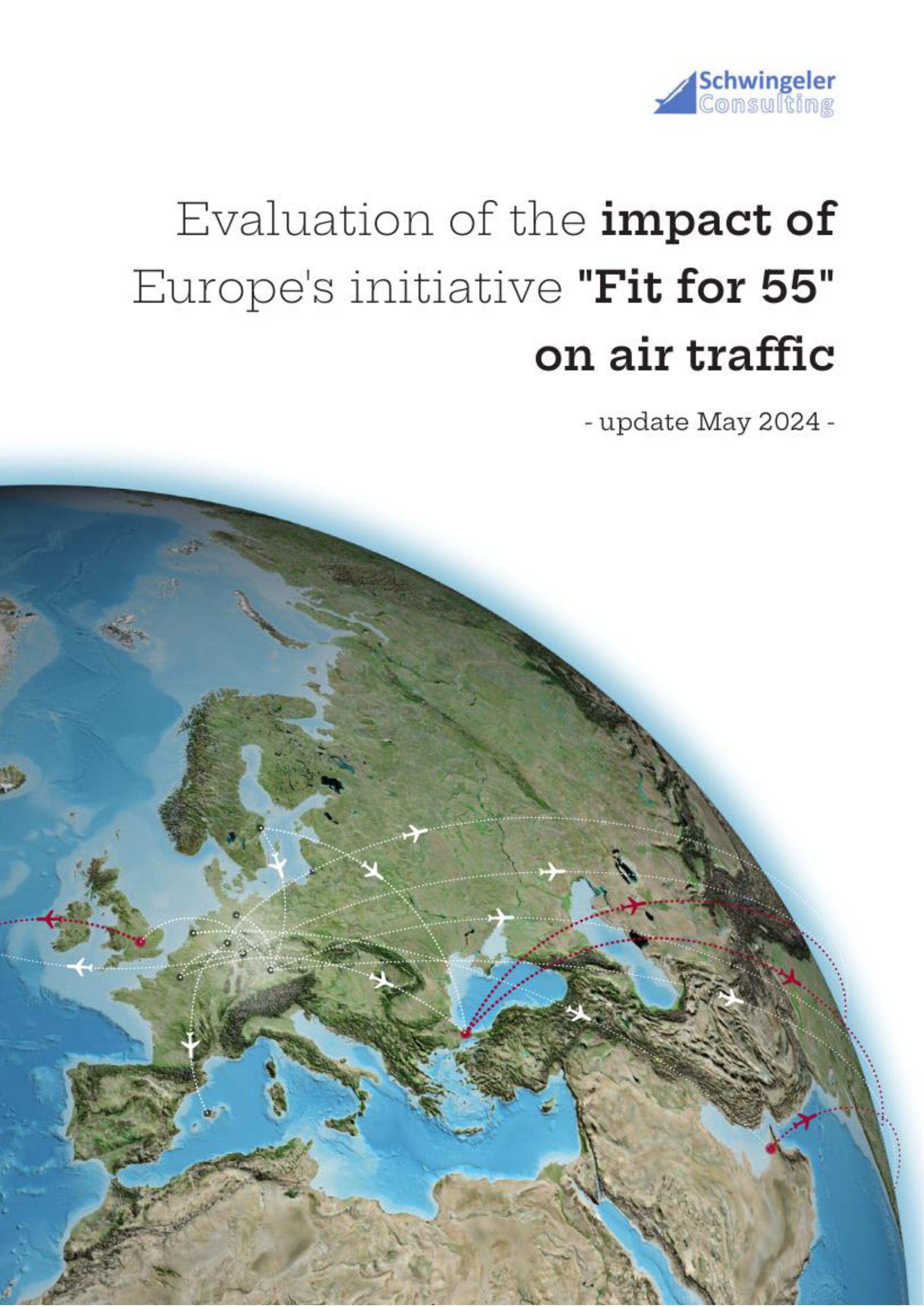 Zusammenfassung Impact Assessment – Auswirkungen der „Fit for 55“-Maßnahmen auf die europäische Luftfahrt